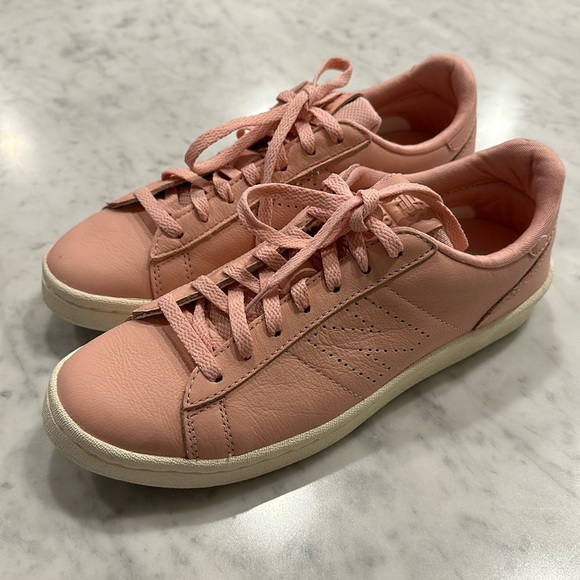 Women’s New Balance X J. Crew 791 Pink Leather Sneakers, size 7 - Picture 1 of 6